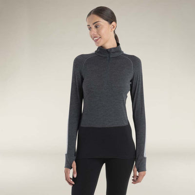 Icebreaker 260 ZoneKnit LS Half Zip Womens