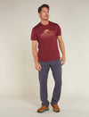 Icebreaker Merino 150 Tech Lite SS Tee Rising Light Men