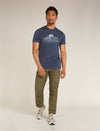 Icebreaker Merino 150 Tech Lite SS Tee Rising Light Men