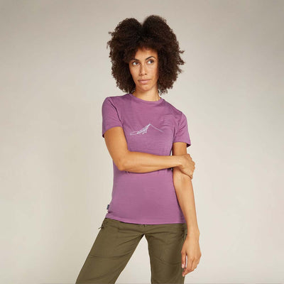 Icebreaker Merino 150 Tech Lite SS Tee Southern Constellation Women