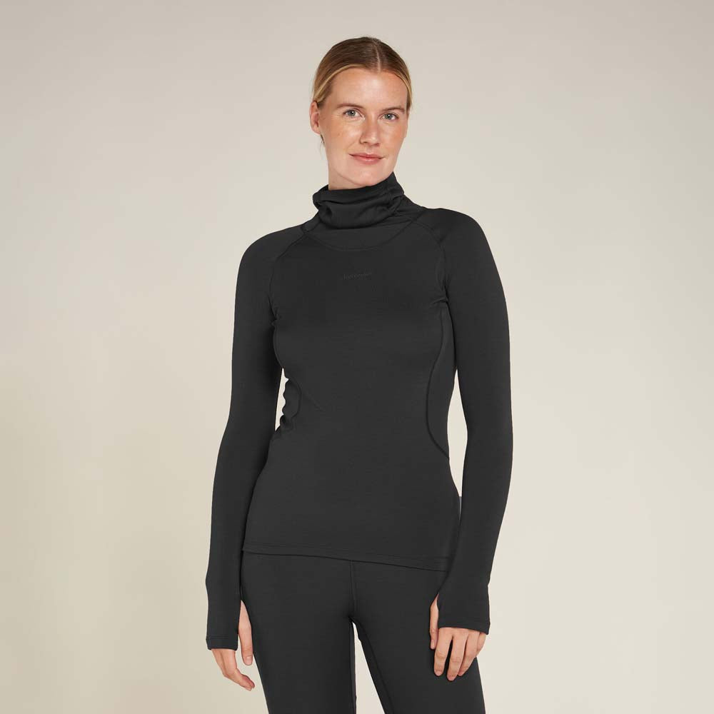 Icebreaker 300 MerinoFine Polar LS Roll Neck Women