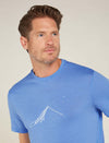 Icebreaker Merino 150 Tech Lite SS Tee Southern Constellation Men