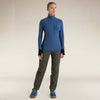 Icebreaker Merino Descender LS Zip Women