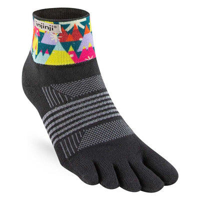 Injinji Spectrum Trail Womens Midweight Mini Crew Sock