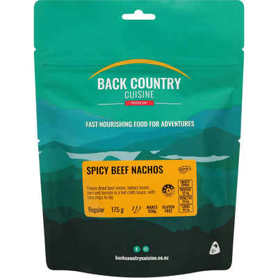 Back Country Food Spicy Beef Nachos