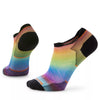 Smartwool Run Zero Cushion Pride Rainnbow Print Men’s Low Ankle Sock