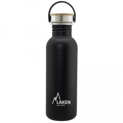 Laken Basic Steel Bottle with Bamboo S/S Cap