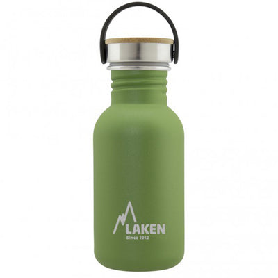 Laken Basic Steel Bottle with Bamboo S/S Cap