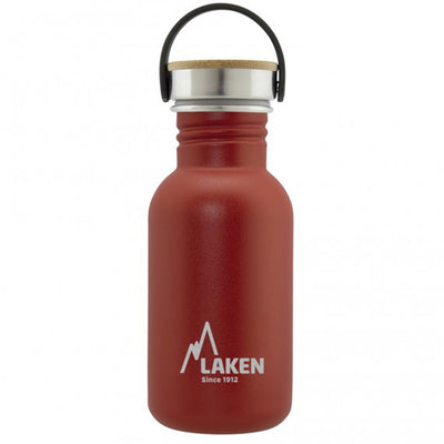 Laken Basic Steel Bottle with Bamboo S/S Cap