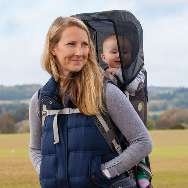 Vaude baby store carrier sun shade