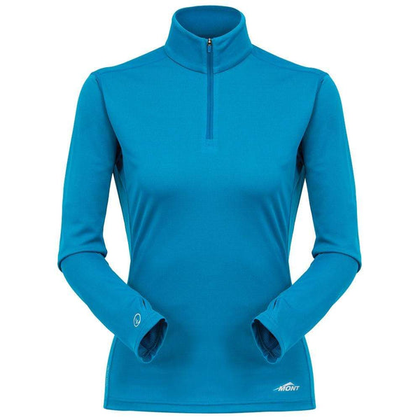 Reactor Long Sleeve Zip Tee Women Mont Adventure Equipment