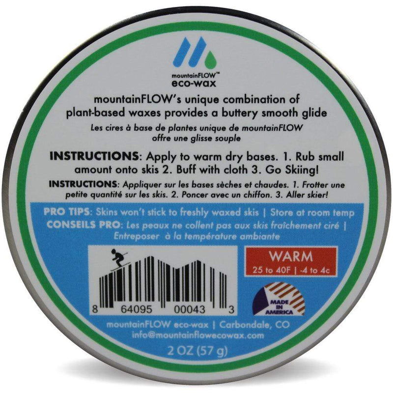 MountainFlow Eco Quick Wax Warm 56g